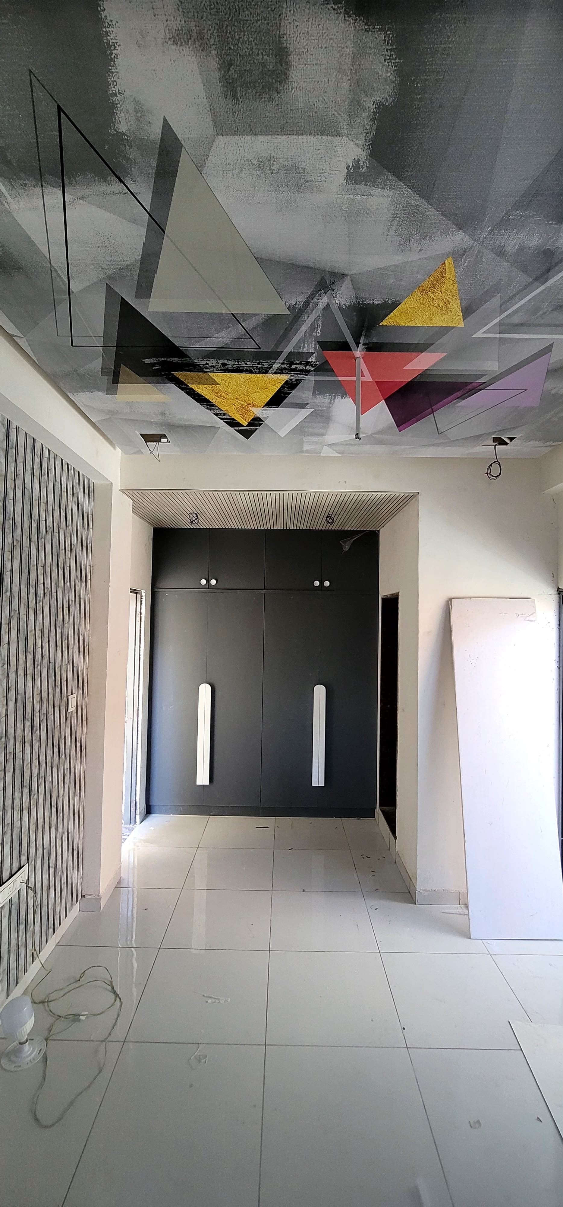 A RAVYA ceiling composition with refined detailing.