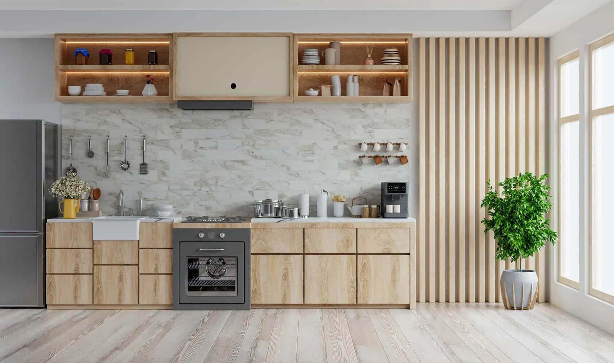RAVYA furniture collection — bespoke PVC cabinetry and interiors.