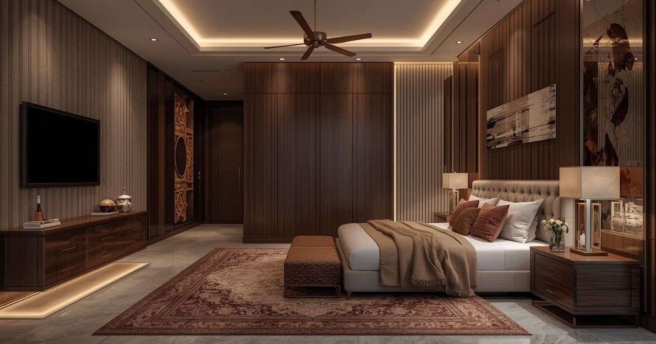 RAVYA bedroom project — contemporary bedroom layout.