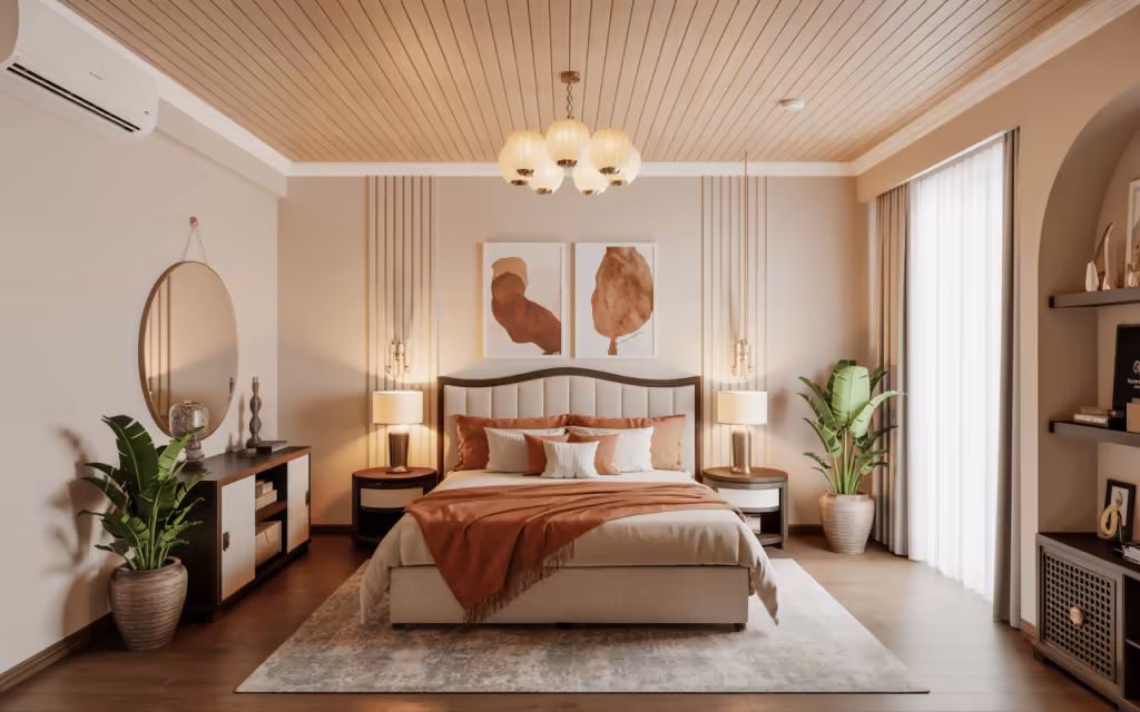 RAVYA ceiling project — refined ceiling composition.