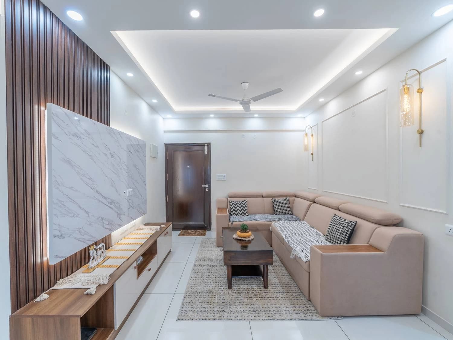 RAVYA ceiling project — detailed ceiling finish.