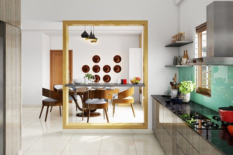 RAVYA kitchen project — refined kitchen detailing.