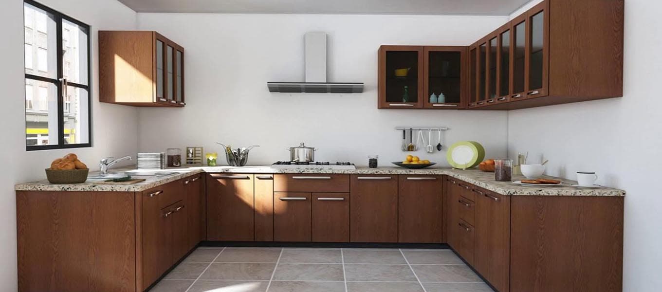 RAVYA kitchen project — open kitchen layout.