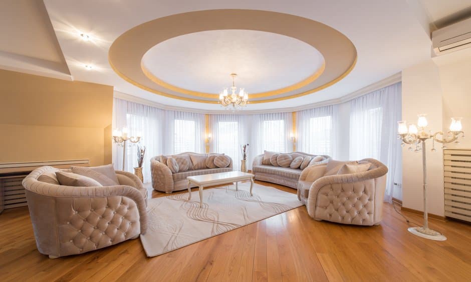 RAVYA living room project — contemporary living layout.