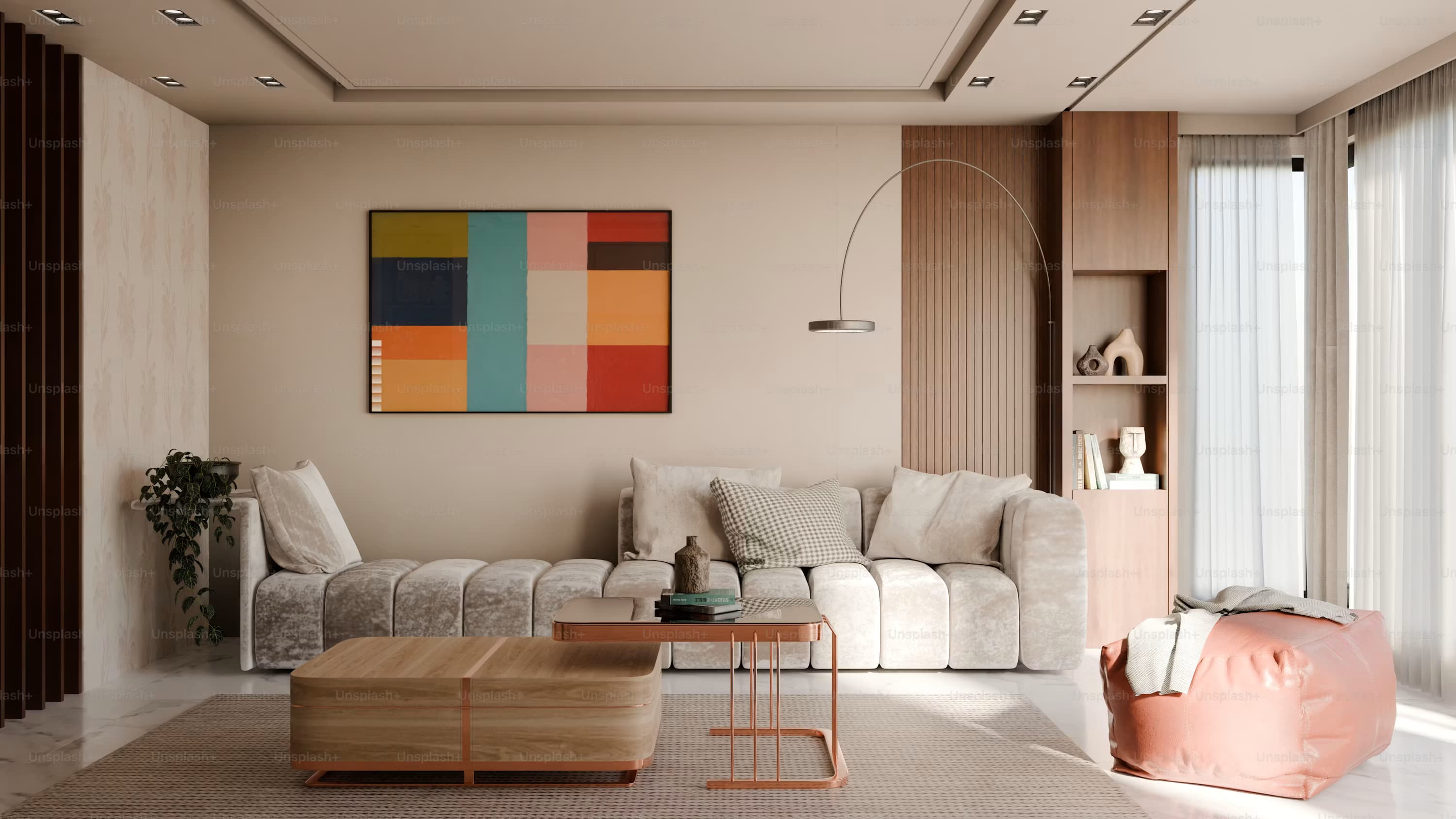 RAVYA living room project — full living room interior.