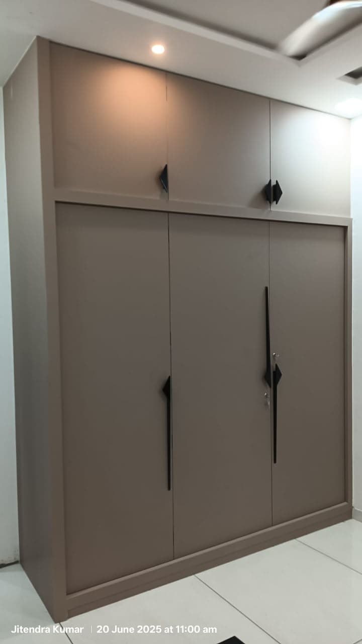 RAVYA wardrobe project — finished wardrobe composition.